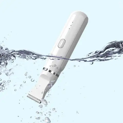 4-in-1 Rechargeable Pet Grooming Kit – Low Noise Clippers with Interchangeable Blades